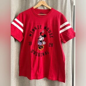 Disney Red Minnie Mouse Original Kids T-Shirt